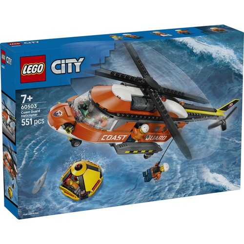 Zestaw konstrukcyjny City Helikopter straży przybrzeżnej 60503 LEGO 1 sztuka