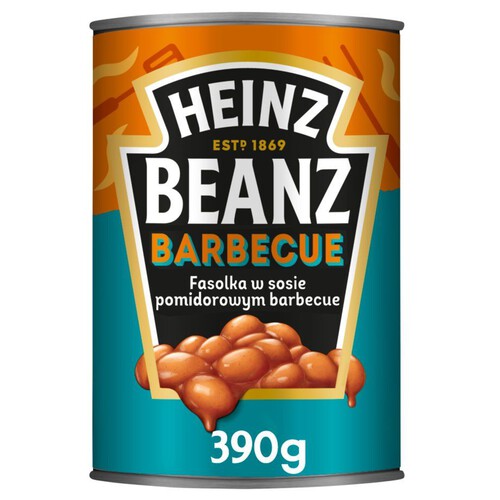 Fasolka w sosie barbecue Heinz 390 g