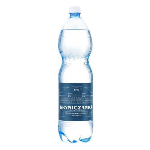 Woda mineralna gazowana Kryniczanka 6 x 1,5 l