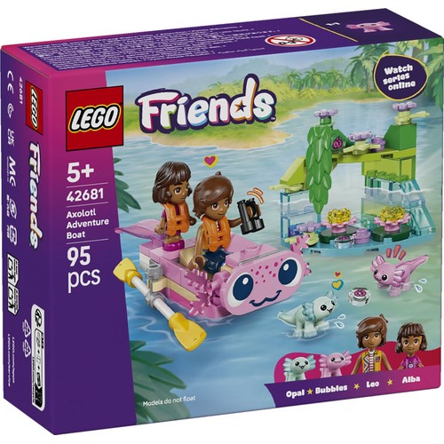 Friends Przygoda na aksolotlowej łodzi 42681 LEGO 1 sztuka