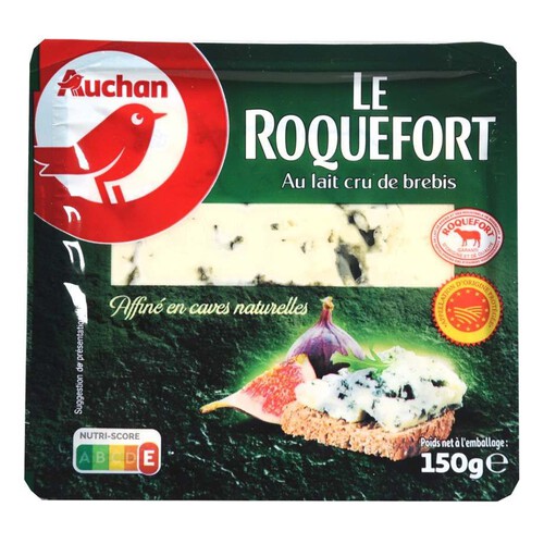 Roquefort ser pleśniowy   Auchan 150 g