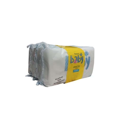 Chusteczki nawilżane 99% wody Auchan baby 3 x 64 sztuki