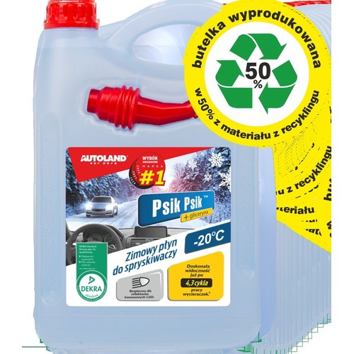 Płyn do spryskiwaczy zimowy Psik Psik -20°C Autoland 4 l