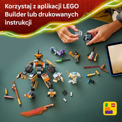 Zabawka NINJAGO® Mech specjalny Cole’a i Zane w smoczej zbroi 71854 LEGO 1 sztuka