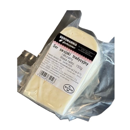 Ser swojski tradycyjny naturalny  Serowarnia Golęczewo 150 g