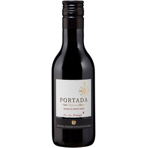 Wino portugalskie czerwone półsłodkie alk. 12,5% obj. Portada 0,187l