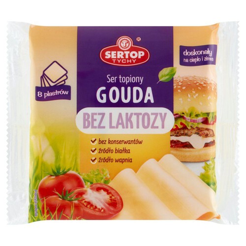 Ser topiony Gouda bez laktozy Sertop 130 g