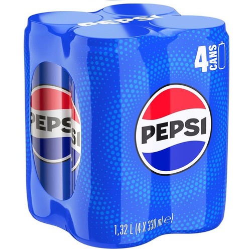 Napój gazowany o smaku cola PEPSI 4 x 330 ml
