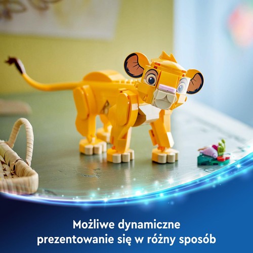 Disney Classic Król Lew - lwiątko Simba 43243. LEGO 1 sztuka