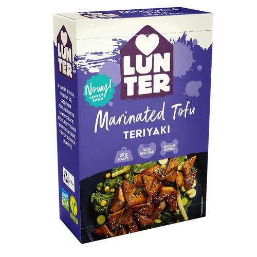 Tofu na patelnię azjatyckie Teryaki   Lunter 180 g