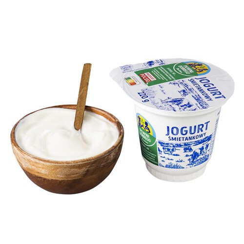 Jogurt śmietankowy Pewni Dobrego 220 g