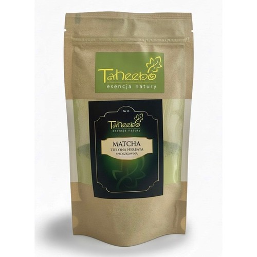 Matcha, zielona herbata sproszkowana Taheebo 100 g