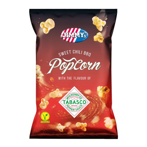 Popcorn słodkie chili BBQ  Jimmy 90 g