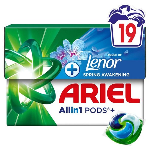 Ariel Allin1 PODS+ do prania, opakowanie 19 sztuk.