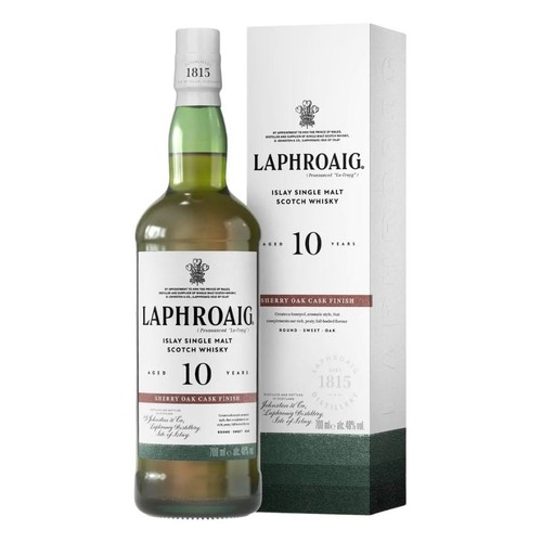 Whisky single malt 10YO Islay alk. 40,0% obj. Laphroaig  700 ml