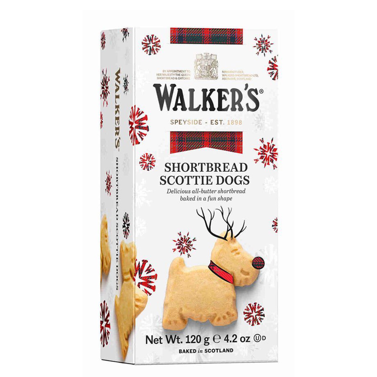 Ciasteczka maślane pieski Walkers 120 g