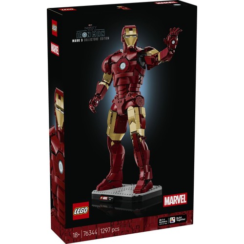 Marvel Iron Man Mark 3 — edycja kolekcjonerska 76344 LEGO 1 sztuka