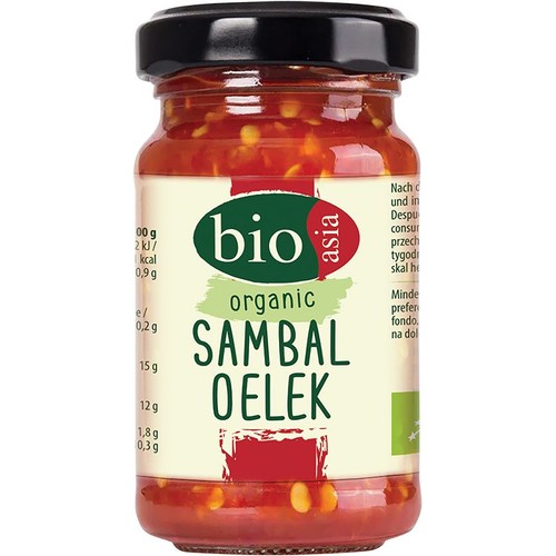 BIO Sambal Oelek   bio asia 110 g