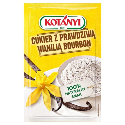 Cukier z prawdziwą wanilią Kotányi 10 g