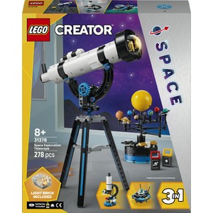 Zestaw Creator 3 w 1 Teleskop do odkrywania kosmosu 31378 LEGO 1 sztuka