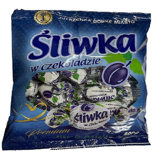 Śliwka czekoladzie Jutrzenka 800 g