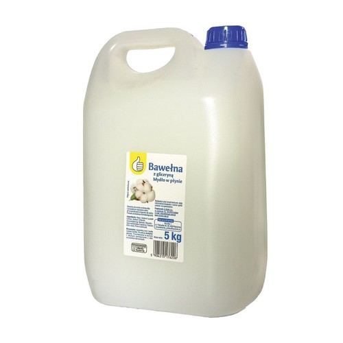Mydło w płynie z gliceryną Bawełna  Auchan 5 kg