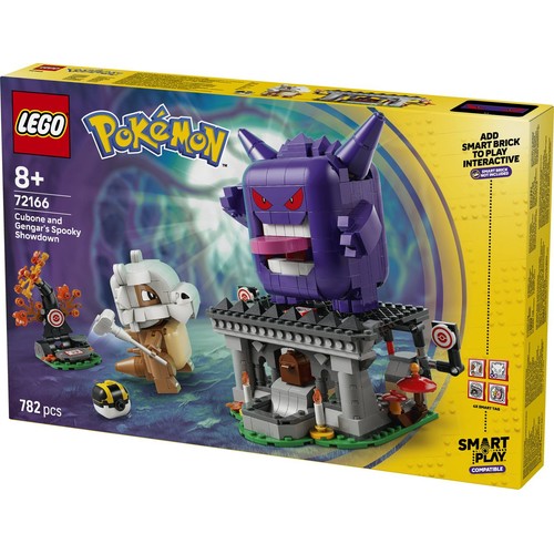 Pokémon SMART Play: Cubone i Gengar - upiorne starcie 72166 LEGO 1 sztuka