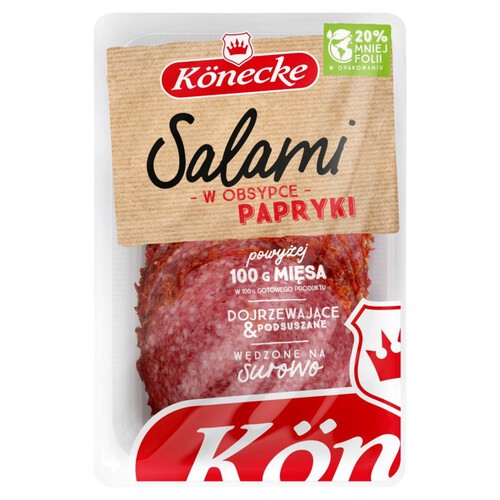 Salami z papryką Konecke 100 g