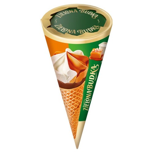Rożek karmelowo - śmietankowy Zielona Budka 110 ml