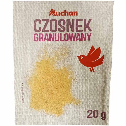 Czosnek granulowany Auchan 20 g