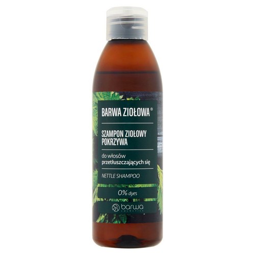 Szampon do włosów przetłuszczających się Ziołowy Pokrzywa  Barwa Ziołowa 250 ml