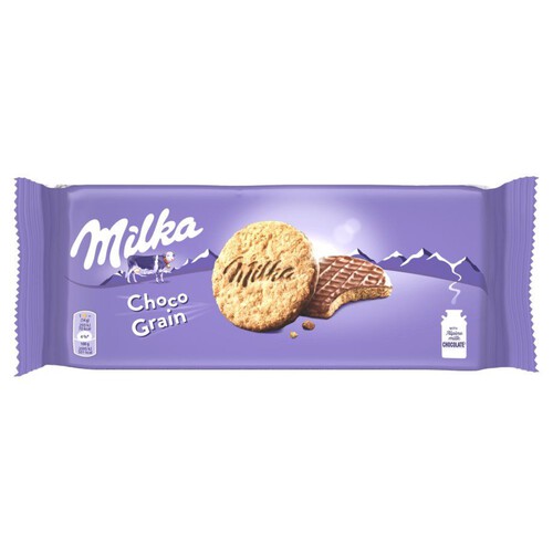 Ciastka z płatkami owsianymi i mąką pszenną  Milka 126 g