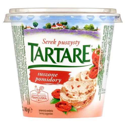 Serek puszysty Suszone Pomidory Tartare 140 g