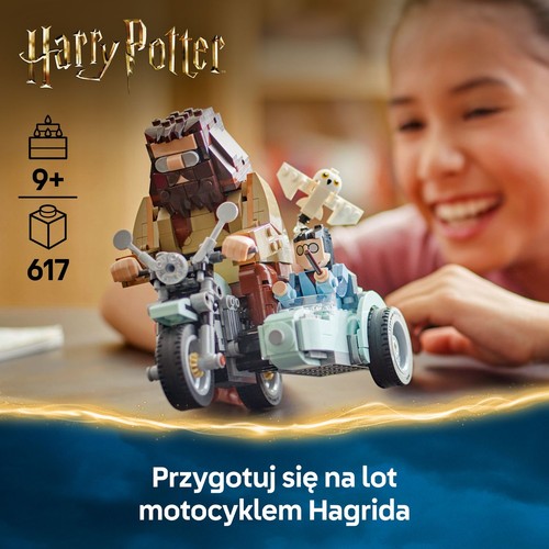 Harry Potter™ Przejażdżka motocyklowa Hagrida i Harry'ego 76443