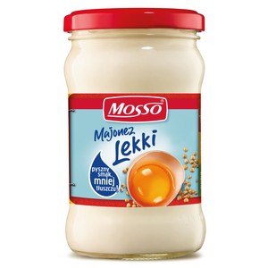 Majonez niskotłuszczowy light Mosso 260 g