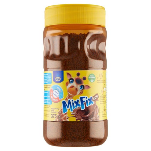 MixFix Napój kakaowy instant 10 witamin + wapń Kruger 375 g