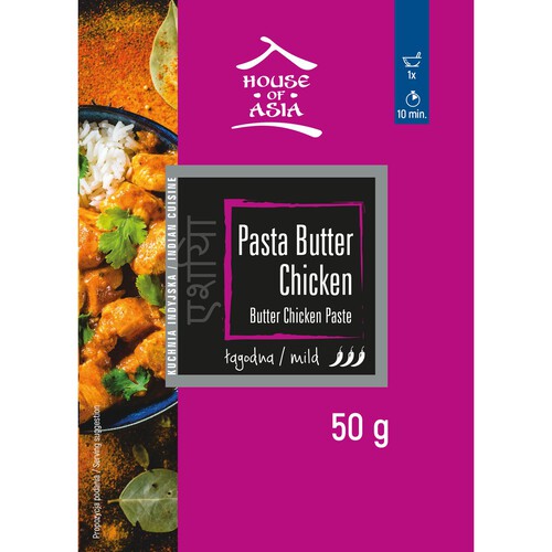 Pasta butter chicken House of Asia 50 g