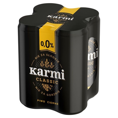 Piwo bezalkoholowe ciemne Classic alk. do 0,5% obj. Karmi 4 x 500 ml