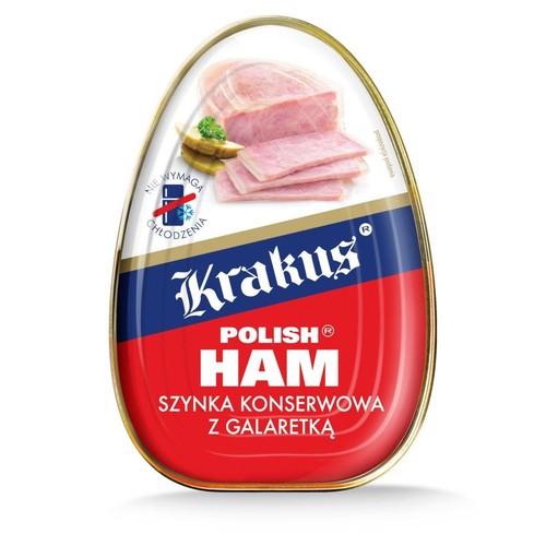 Szynka konserwowa z galaretką porcja Krakus 455 g
