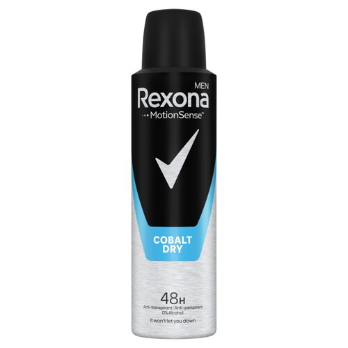 Antyperspirant cobalt dla mężczyzn Rexona 150 ml