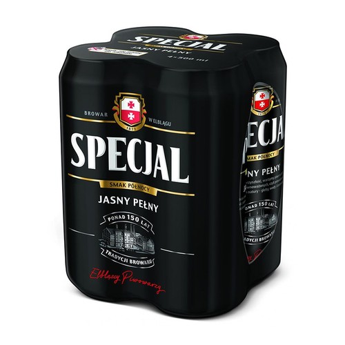 Piwo jasne alk. 5,6 % obj. Special 4 x 500 ml