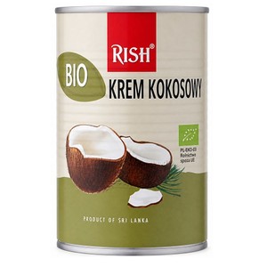 BIO Krem kokosowy  Rish 400 ml