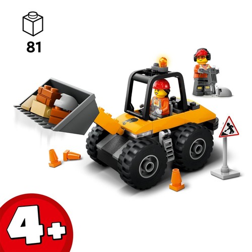 City Żółta ładowarka kołowa 60450 LEGO 1 sztuka