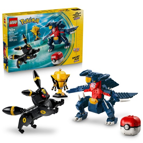 Pokémon SMART Play: Umbreon kontra Garchomp - walka o mistrzostwo 72165 LEGO 1 sztuka