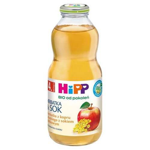 Herbatka z kopru włoskiego z sokiem jabłkowym HiPP 500 ml