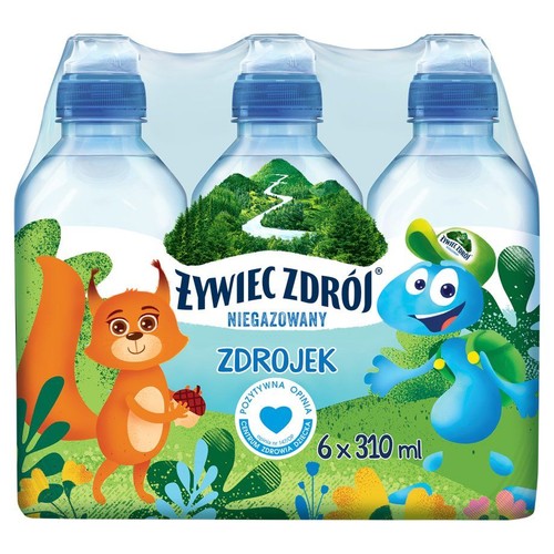 Woda niegazowana Zdrojek Żywiec Zdrój 6 x 310 ml