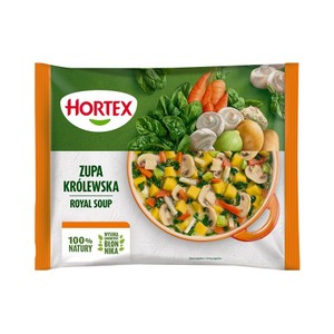 Zupa królewska z pieczarkami i szpinakiem  Hortex 450 g