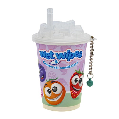 Chusteczki nawilżające w puszce Care Shake Owocki 30 szt. mix ASTRA 1 sztuka