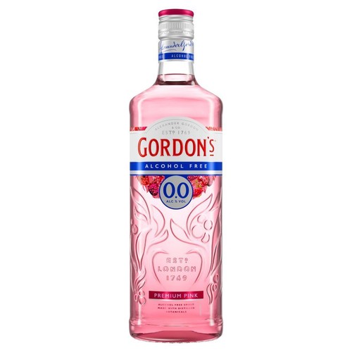 Gin bezalkoholowy Premium Pink alk. 0,0% obj. Gordon's 700 ml