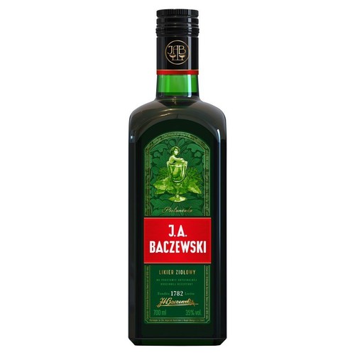 Likier ziołowy Piołunówka alk. 35,0% obj. J.A. Baczewski 700 ml